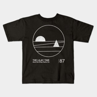 The Lilac Time / Minimalist Graphic Fan Artwork Design Kids T-Shirt